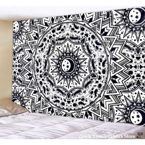 Mandala Tapestry Bohemia Tapestry Wall Hanging Decoration Hippie Tapestry Beach Throw Rug Yoga Mat Travel Mattress Indian Woven