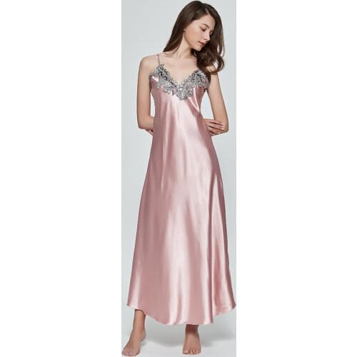 Женские ночные сорочки с кружевом Hzoioys China At AliExpress