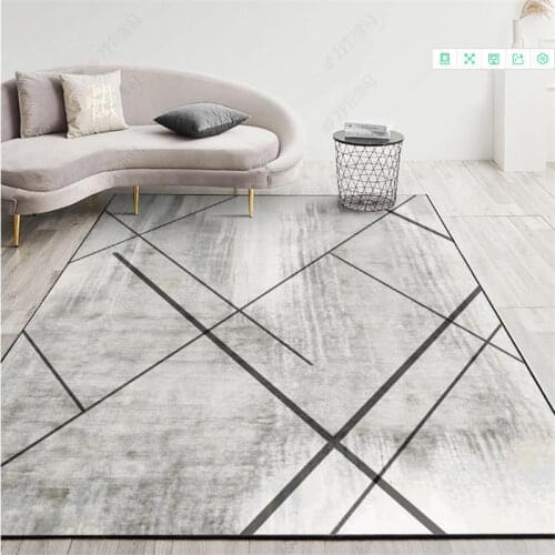 Carpet For Living Room Bed DoorMats Rugs Fashion Parlor Mat/Tapetes Large Size Non-slip Wear-resisting Washable Rectange Rugs