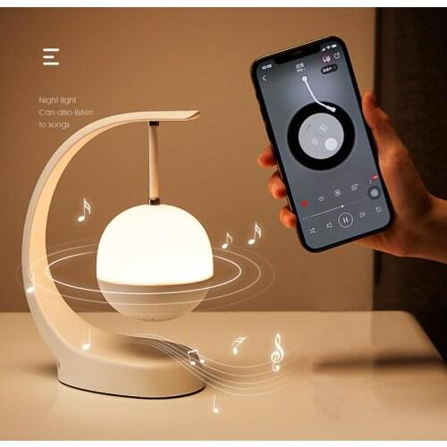 USB Charging Bird Multifunctional Bluetooth Speaker Night Light Bedroom Bedside Music Table Lamp