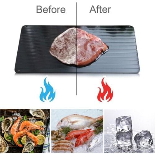 Fast Defrosting Tray Thaw Frozen Meat Fish Sea Food Quick Defrosting Plate Board Tray Kitchen Gadget Tool Dropshipping