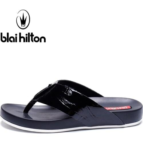 Blai Hilton 2019 Fashion men shoes Microfiber shoes soft/Comfortable Mens Slippers SDL9018