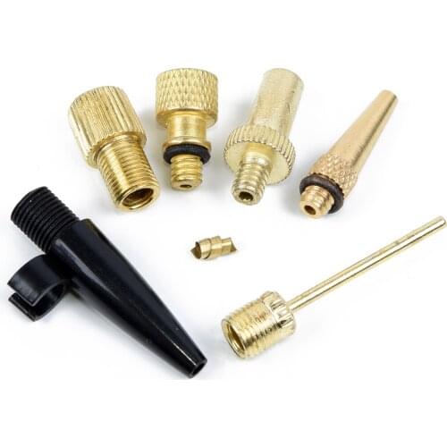 Inflatable Needle Nozzle Air Valve Adapter Pump Accessories For Football Bicycle Bicycle Accessories Pumps