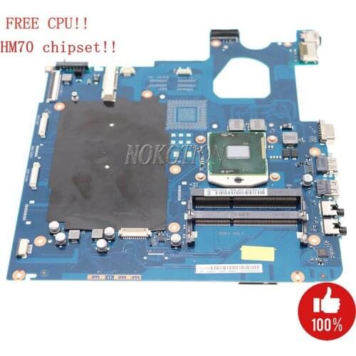 Nokotion BA92-10740A BA92-10740B BA41-01976A BA41-01977A BA41-01978A For samsung NP300E NP300E5C laptop motherboard HM70 SJTNV