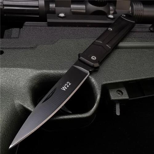 15CM (6') 58HRC Folding Knife Pipe Cutter Pocket Knives Carabiner Outdoor Box Parcel Open Survive Blade Camp Hike Multi Knifes