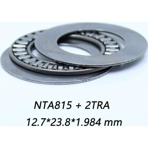 NTA815 + 2TRA Thrust Needle Roller Bearing With Two TRA815 Washers 12.7*23.8*1.984 mm ( 5 Pc) TC815 NTA815 Bearings