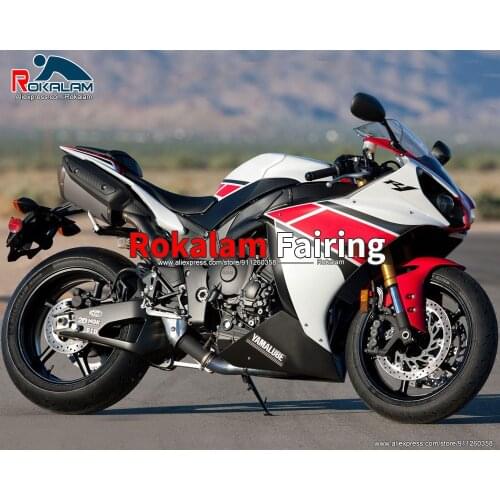 Motorbike Fairing For Yamaha YZF1000 R1 2012 2013 2014 YZFR1 12 13 14 Red Black White Motorcycle Cowlings (Injection Molding)