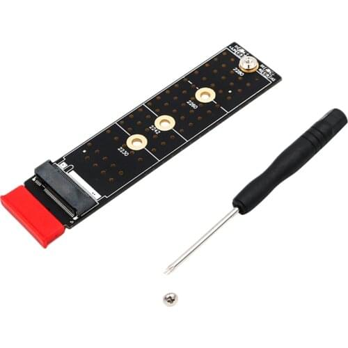 Pcie To M2 Adapter Nvme Ssd M2 Pcie X1 Raiser Pci-E Pci Express M Key Connector Supports 2230 2242 2260 2280 M.2 Ssd Full Speed