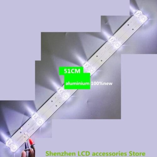 32inch use CC02320D510V09 32E20 2X6 6S1P 0D20 51CM 6V aluminium 100%new LCD TV backlight bar