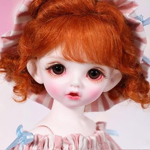 Full Set 1/6 BJD Female Girl Doll Joint Carol Doll Cute Pink Dress Baby Adult Toy Naked Doll Educational Toys Human Body Model