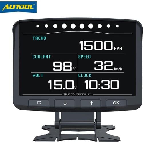 AUTOOL X50 PRO Car HUD Head-up Display Navigation Car Head-up Display Projection Speed Display