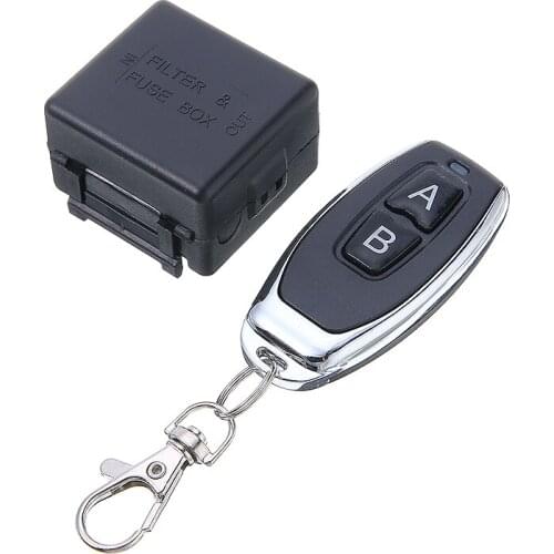 For Car Electronics Parts 1Pc RF Transmitter 433 Mhz Remote Controls with Wireless DC 12V 1CH relay Receiver Module Mayitr