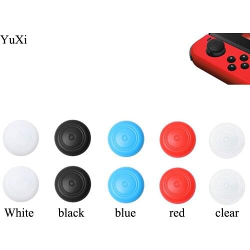2 Silicone Thumb Stick Grip Caps Joypad Analog Joystick Cover Case For Nintend Switch Lite NS Mini Controller Joy-Con ThumbStick