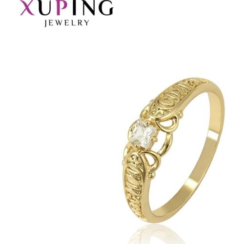 Xuping European Style Environmental Copper Wild Style for Girls Rings Jewelry Mothers Day Gifts 15930