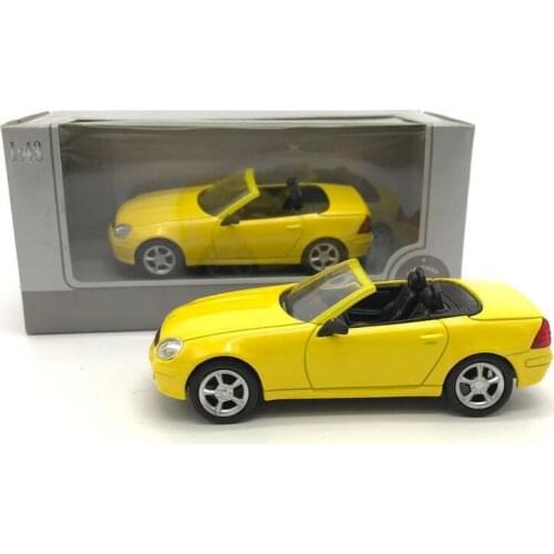 1:43 Diecast Toy Vehicles Mercedes-Benz SLK320 9cm Alloy Model Car Collection Ornaments Toys for Boys