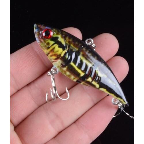 1pcs Artificial Bait Lifelike Minnow Fishing Bait 6.5cm 10.6g Swimbait Floating Wobblers Lure Popper Pesca With 3D Eyes