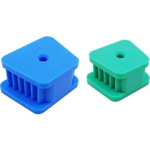 10pcs/lot Dental Mouth Prop Gag Autoclavable Mouth Opener Intraoral Retractor Rubber Bite Block Dentist Care Tool Instrument