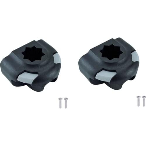 2Pcs Kayak Boat Sea Fishing Rod Holder Mount Base Tackle Kit Accessory for Kayaks Fishing Rowing Boats Canoes Sailboats