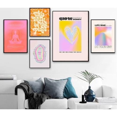Abstract Colorful Seaweed Coral Matisse Japan Wall Art Canvas Painting Picture Nordic Shapes Leaf Poster Print Living Room Decor