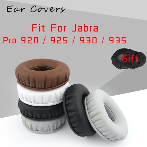 Ear Covers Earpads For Jabra Pro 920 / 925 / 930 / 935 Headphone Replacement Earpad