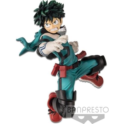 BANDAI Banpresto My Hero Academia Fighting stance Midoriya Izuku Anime Toys Figure