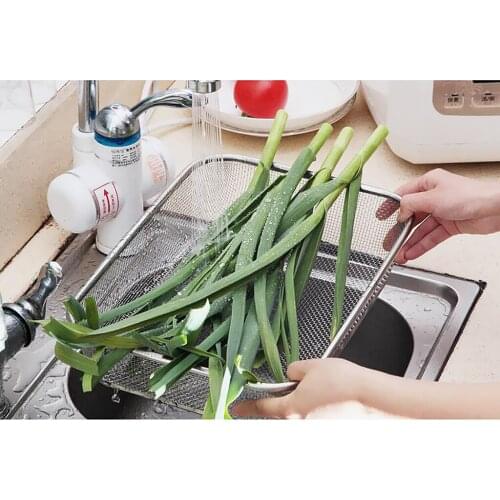 1 Piece Draining Dish Basket Colander Bowl for Fruits Vegetable Cleaning Washing