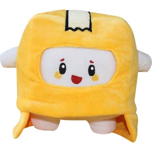 Kawaii lankybox boxy and foxy plush toys Plushie Pillow Cartoon Robot Soft Stuffed Toys Birthday Gift For Children