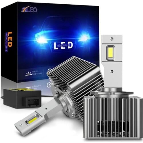 AILEO Non-destructive Installation Error Free canbus D1S LED D1R D2S D2R D3S D3R D4S D4R Car Headlight Bulbs 110W 20000LM 6000K
