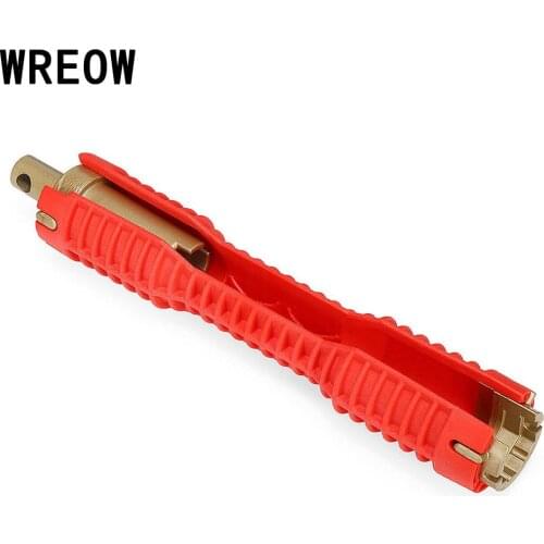 Multifunctional Anti Handle Double Faucet Wrench Lightweight Home Kitchen Bathroom Faucet and Sink Wrench Tap Installer Tool