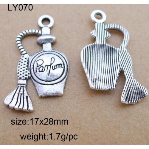 Fashion Antique Silver Alloy Electric Vacuum Cleaner Charms 25pcs 17*28mm