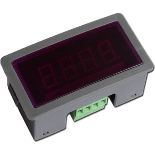 PLC LED Display Module DC7-36V RS485 4-Bit Serial Port Meter for MODBUS-RTU/ASC