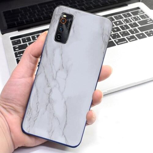 Marble Matte Protective Film Wrap Skin Phone Back Paste Sticker For Vivo iQOO / Pro /iQoo 3 / Neo 3/ Neo /Z1 Marble SKINS