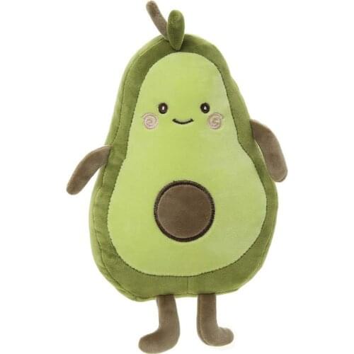 Stuffed Toy Kawaii Avocado Plush Toy Soft Pendant Doll Fruit Shaped Cute Pillow Avocado Stuffed Toy For Girls Boys Doll #20