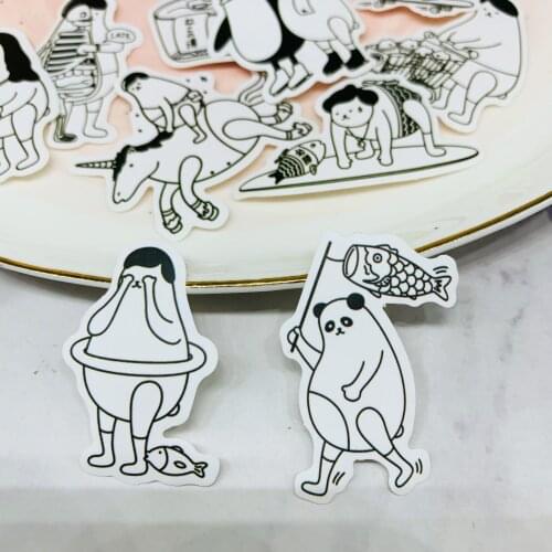 21PCS Unknown organism sticker for kids homemade book stickers on laptop / decorative scrapbooking / DIY