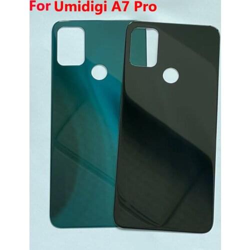KOSPPLHZ For UMIDIGI A7 Pro Original Back Cover Case Back Glass Panel For UMIDIGI A7s Back Frame Shell Cover Replacement