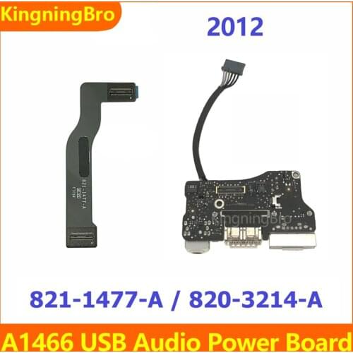 Original I/O USB Power Audio Board For Macbook Air 13" A1466 2013 2014 2015 2017 820-3455-A