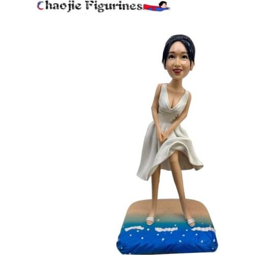 Wedding Birthday Gift Mud Like Creative Custom Soft Pottery Dolls Real Dolls Hand-made Dolls Home Decoration Ornaments Statues