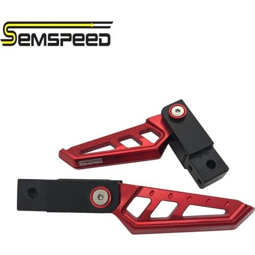SEMSPEED For KAWASAKI Z300 Z400 Z800 Z650 Z900 Z1000 NINJA 650 Versys 650 1000 ZZR1400 ZX-9R ER-6N Rear Footrests Foot Peg Plate