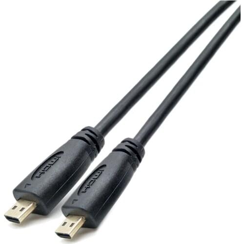 0.3M-1M 3FT 100cm Micro HDMI- compatible Male to Micro HDMI Male Type D to Male D Cable