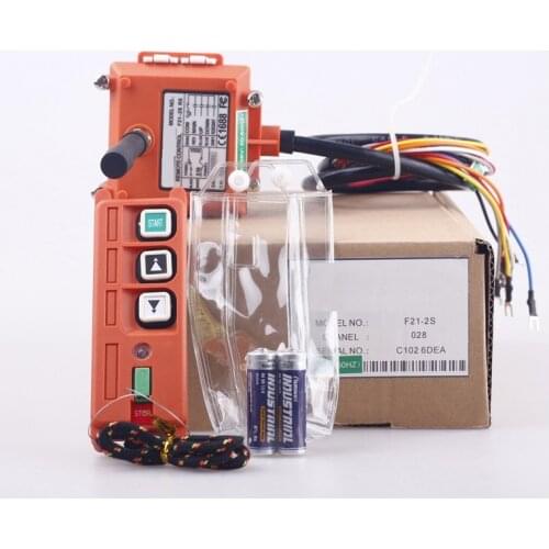 380v 220v 36v 24v Industrial Wireless Crane Remote Control Switch F21-2S 1 transmitter + 1 receiver