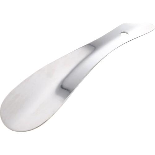 7 1/2 inches New Shoehorn Professional Glossy Metal and Steel Plate-Silver