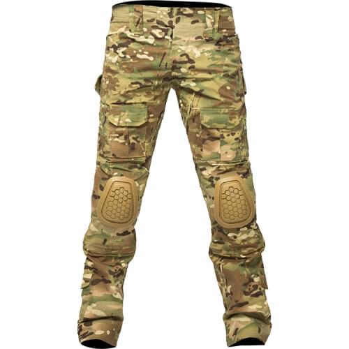 MEGE KNIGHT ATAC FG Camouflage Tactical Military Pants, Airsoft Painbal US Men Army Cargo Trouser, Combat ACU CP Work Clothing