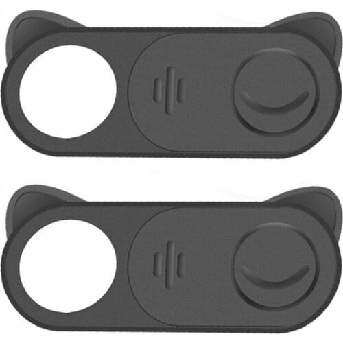 WebCam Cover Shutter Magnet Slider Plastic Universal Anti-voyeur Camera Cover Laptop PC Camera Privacy Sticker for iPad/Macbook