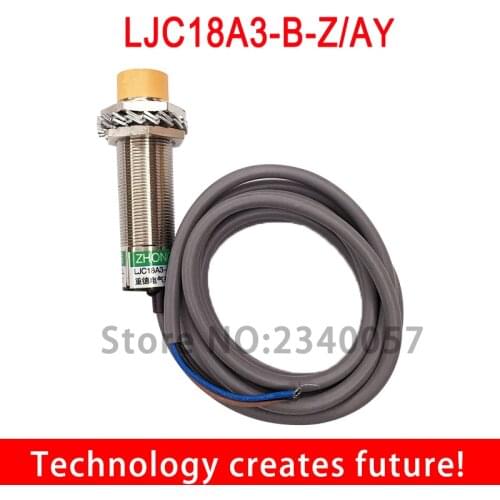 Capacitance proximity sensor switch LJC18A3-B-Z/AY,1-10mm detective distance,DC 6-36V,PNP 3WIRE NC sensor switch