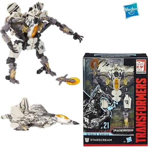 Anime Figure Original Hasbro Studio Series Transformer Toys SS21 Starscream Anime Action Figures Toys for Children Birthday Gift