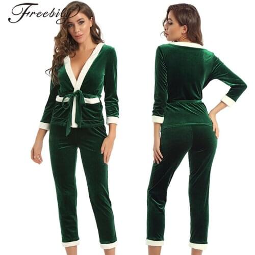 Женские теплые пижамы Freebily China At AliExpress