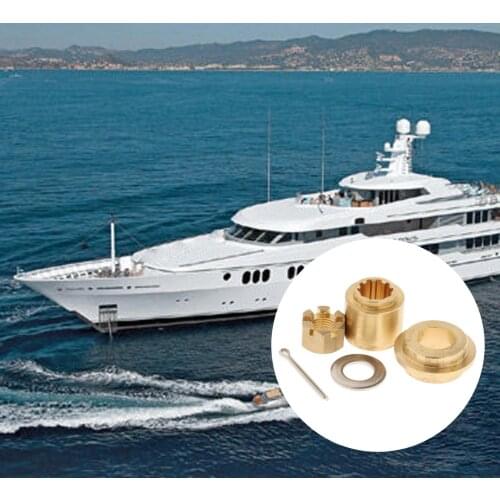 Propeller Installation Hardware Kit for Yamaha 20 25 30HP Nut Split Pin Thrust Washer Spacer Split Pin 91490-30020