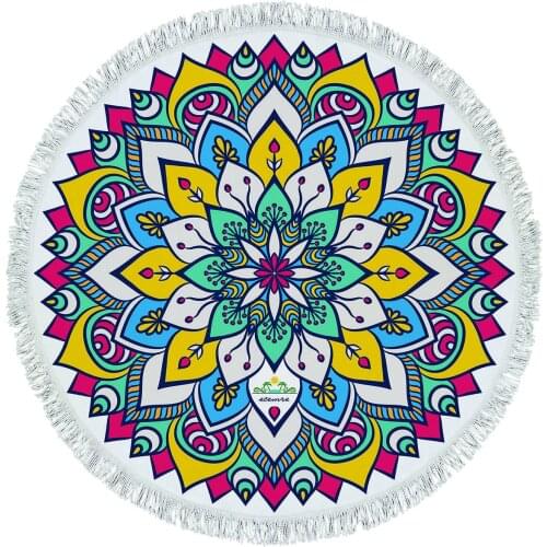 Round Beach Towel