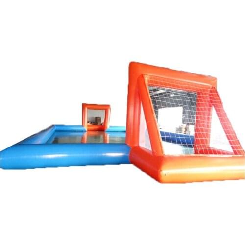 New design 20*10m inflatable soccer field for sport game