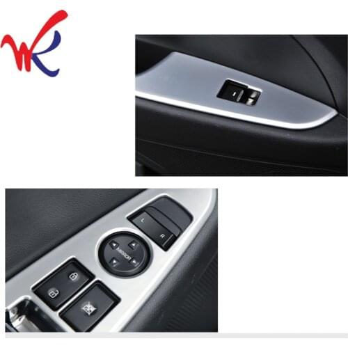 Loyalty for Hyundai Tucson 2015 2016 2017 Interior Window Lifter Switch Board Cover Trim Car Styling Auto Accessories
